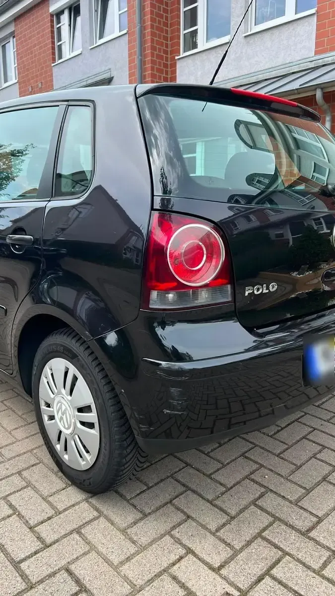 Gebraucht VW Polo 69 PS (50 kW) 2008 Schwarz Kleinwagen