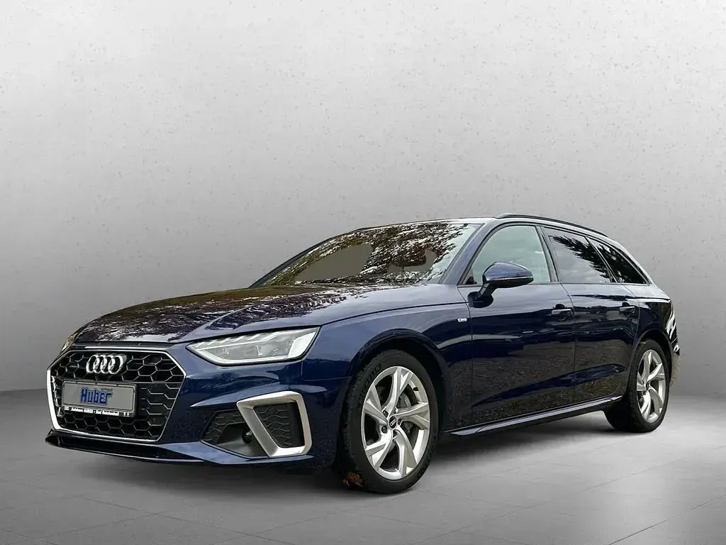Używany Audi A4 Design 204 KM (150 kW) 2021 Niebieski Kombi