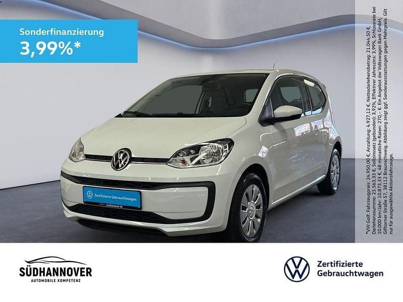 Weiß Gebraucht 2020 VW up! move up! Kleinwagen | 9.990 € (Fairer Preis) - Bild 1/4