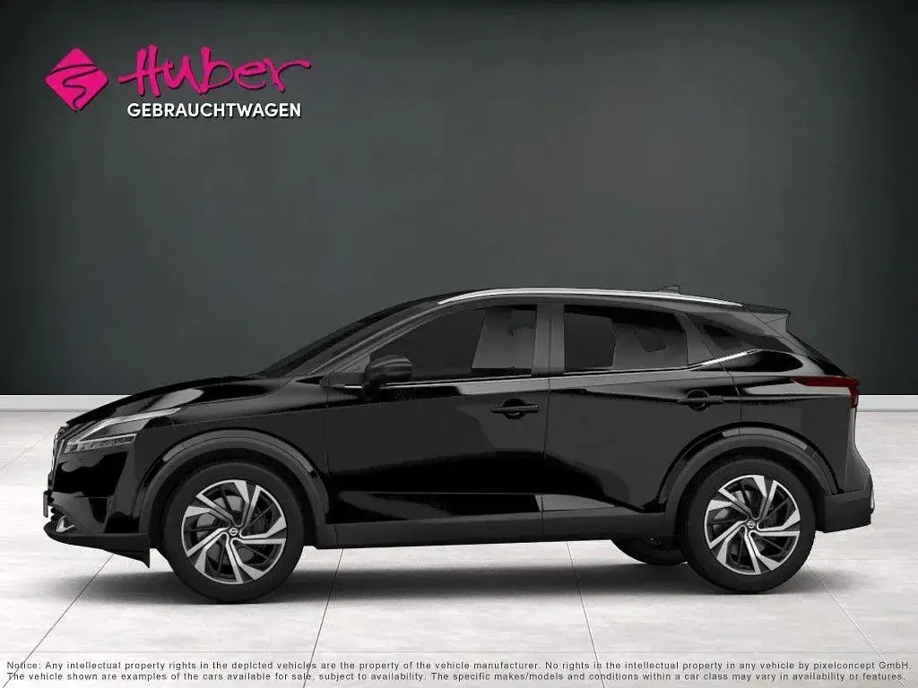Gebraucht Nissan Qashqai N-Connecta 158 PS (116 kW) 2023 Schwarz SUV