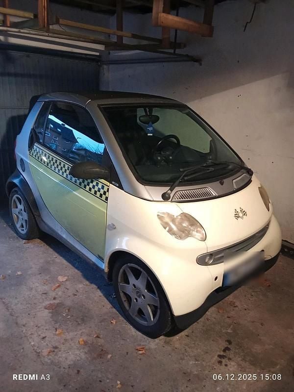 Grün Gebraucht 2005 Smart ForTwo Cabrio Cabrio | 1.000 € (Superpreis) - Bild 1/4