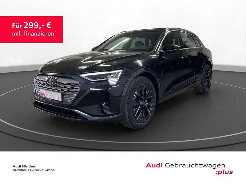Schwarz Gebraucht 2024 Audi Q8 e-tron Advanced SUV | 61.980 € (Guter Preis) - Bild 1/3