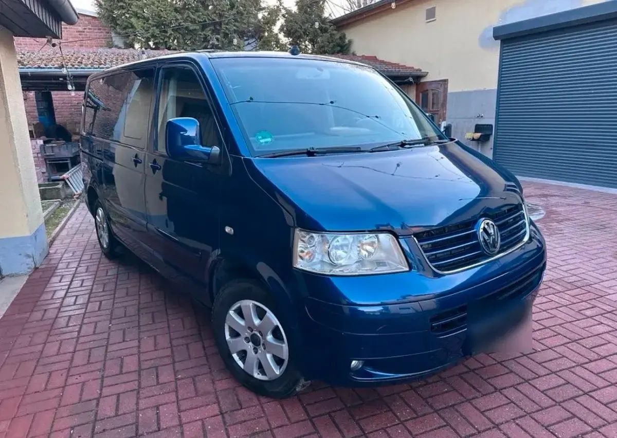 Usata VW T5 174 CV (127 kW) 2004 Blu Furgone