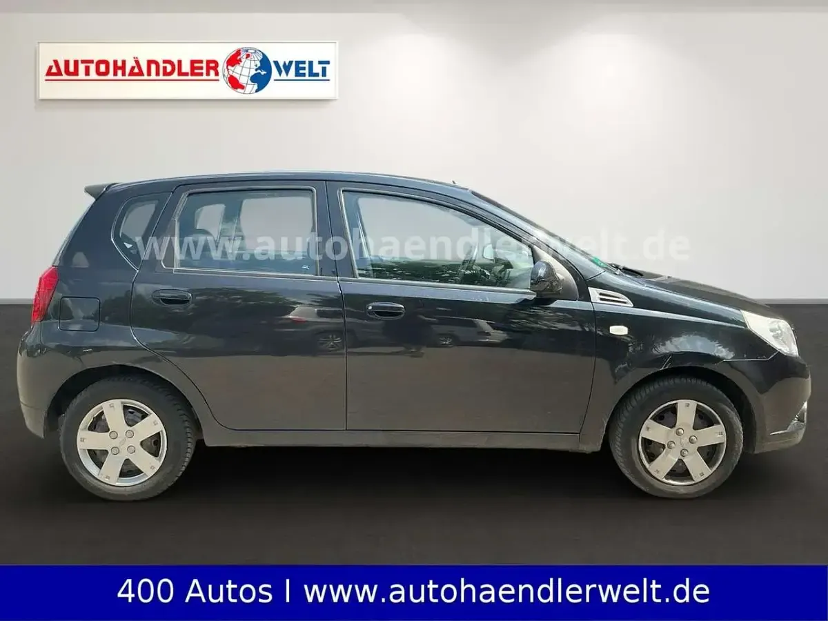 Gebraucht Chevrolet Aveo LT 101 PS (74 kW) 2009 Schwarz Kleinwagen
