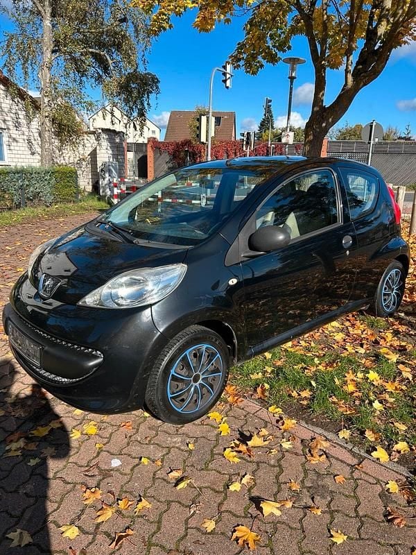 Schwarz Gebraucht 2006 Peugeot 107 Kleinwagen | 850 € (Superpreis) - Bild 1/4