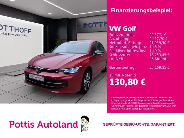 Gebraucht VW Golf VIII Goal 150 PS (110 kW) 2024 Limousine