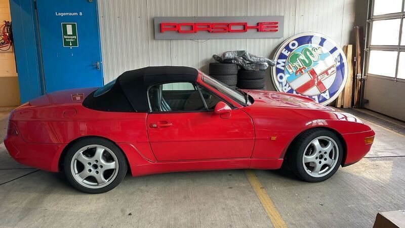 Rot Gebraucht 1992 Porsche 968 Cabrio | 28.968 € - Bild 1/4