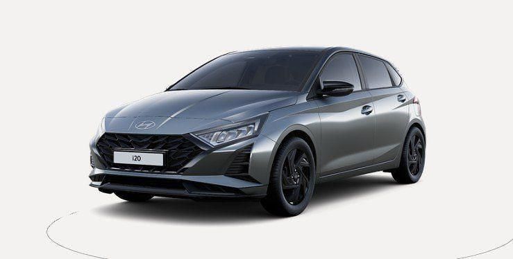 Grau Neu 2026 Hyundai i20 Blackline Limousine | 19.895 € (Superpreis) - Bild 1/4