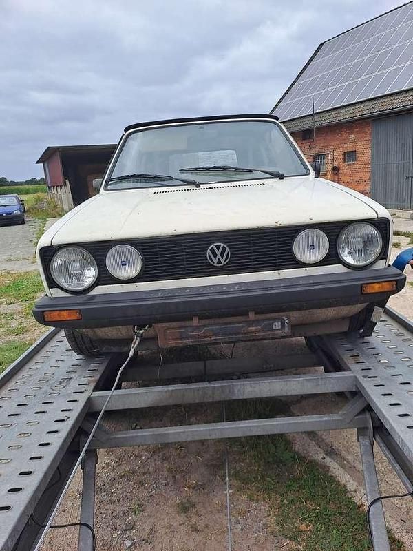 Gebraucht VW Golf Cabriolet 75 PS (55 kW) 1983 Weiß Cabrio