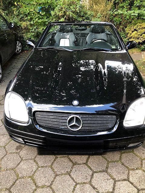 Schwarz Gebraucht 1999 Mercedes SLK200 Cabrio | 2.950 € (Superpreis) - Bild 1/4