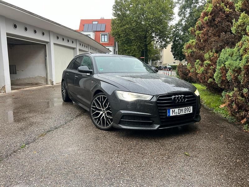 Grau Gebraucht 2015 Audi A6 Black Edition Kombi | 17.000 € (Teuer) - Bild 1/4
