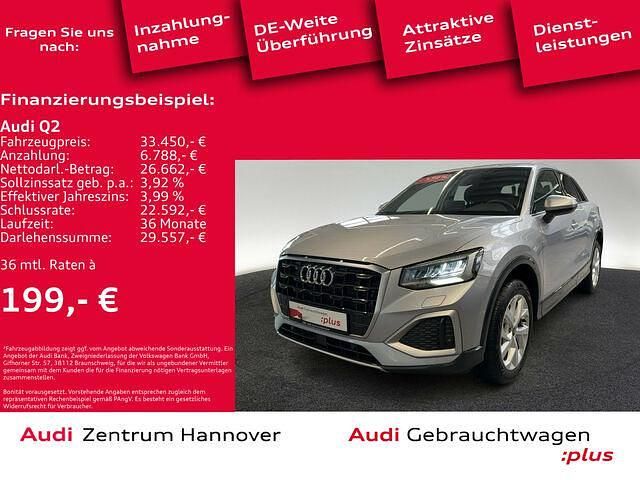 Gebraucht Audi Q2 Advanced Plus 150 PS (110 kW) 2024 L5 florettsilber metallic SUV