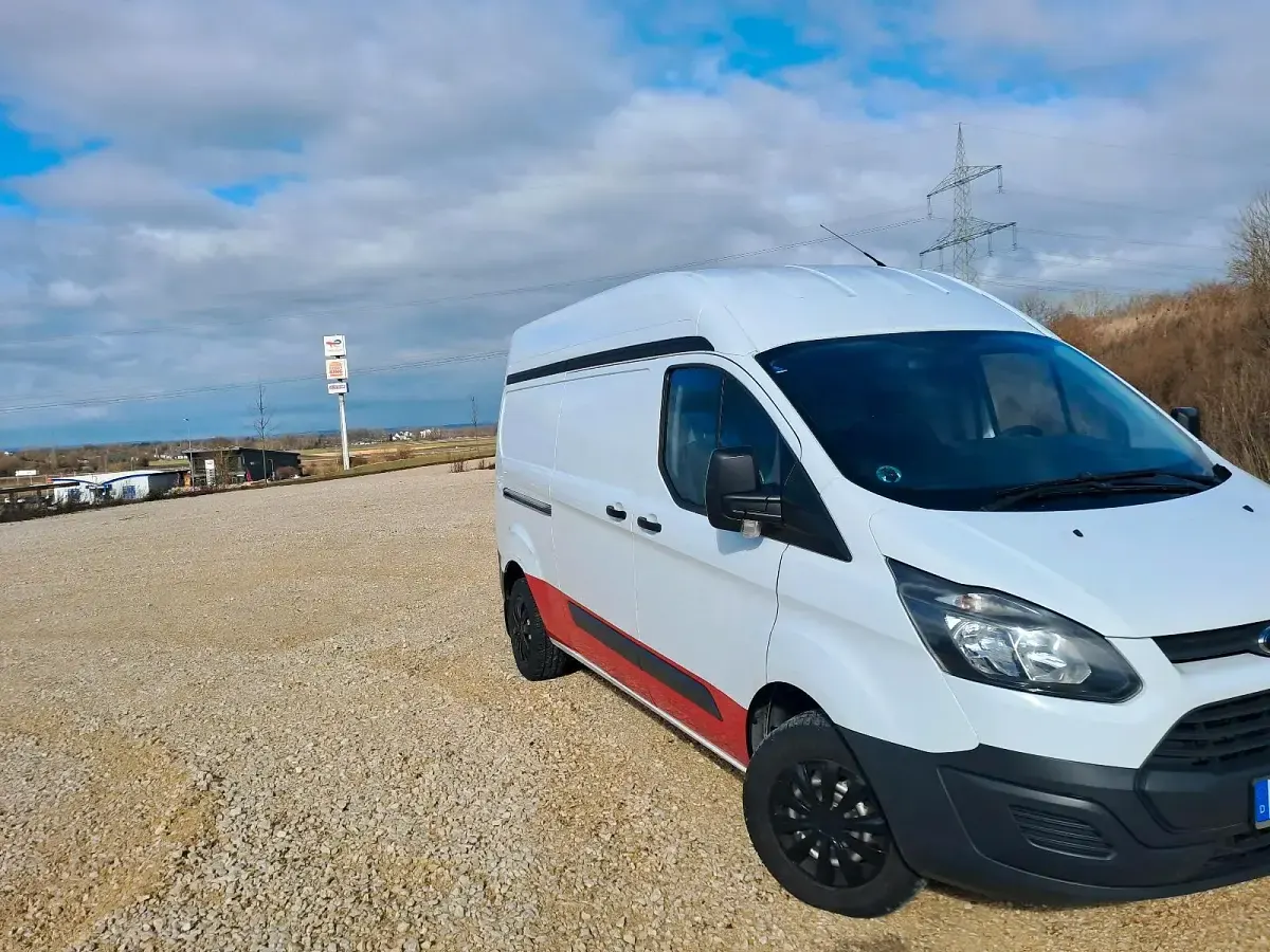 Gebraucht Ford Transit 101 PS (74 kW) 2015 Weiß Van / Kleinbus