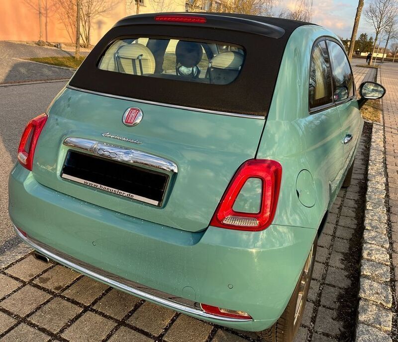 Gebraucht Fiat 500C 69 PS (50 kW) 2017 Grün Cabrio