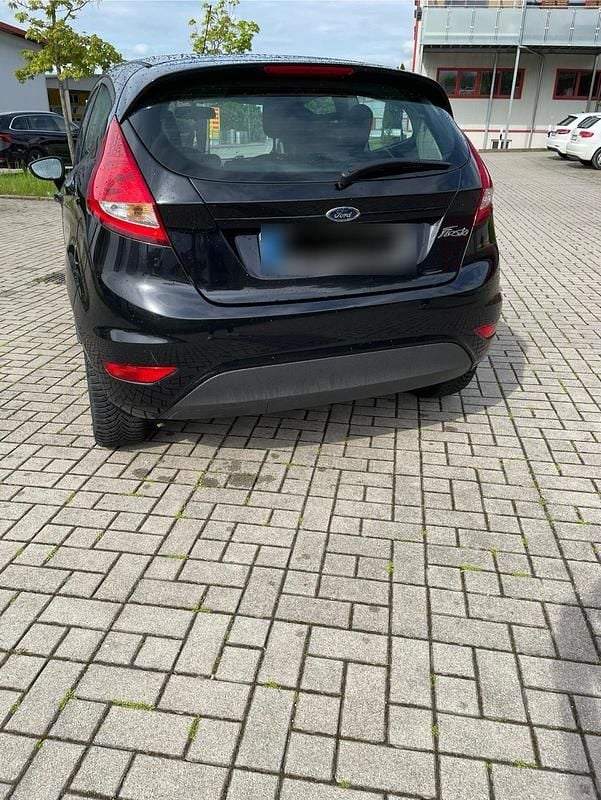 Gebraucht Ford Fiesta 69 PS (50 kW) 2009 Schwarz Kleinwagen