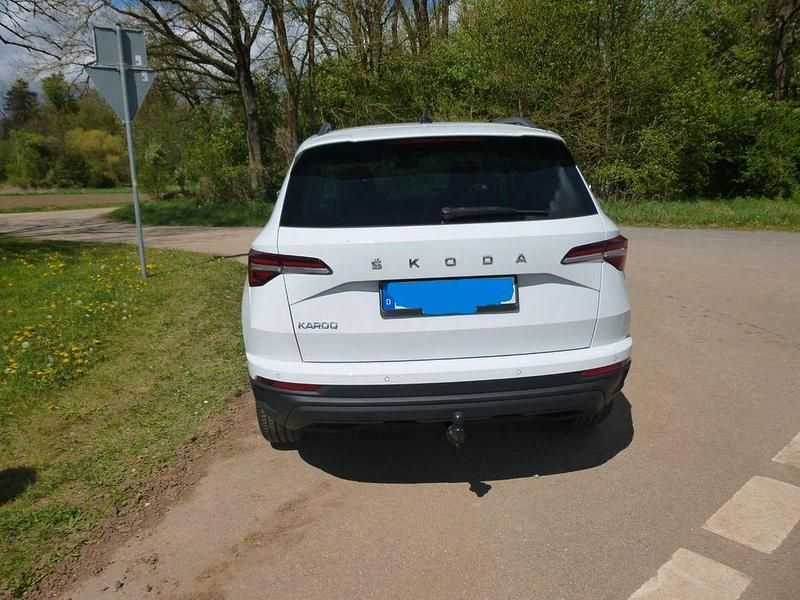 Gebraucht Skoda Karoq Style 150 PS (110 kW) 2022 Weiß SUV