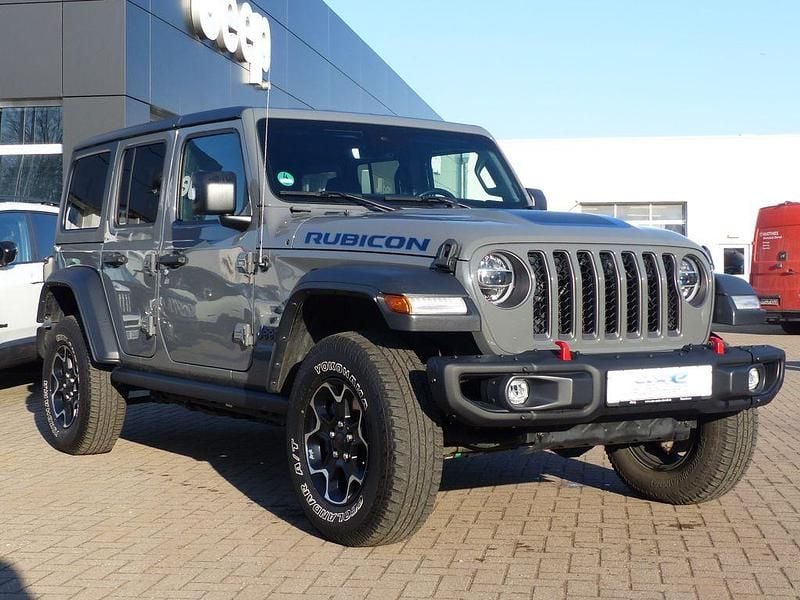 Gebraucht Jeep Wrangler Unlimited Rubicon 272 PS (200 kW) 2021 Grau SUV