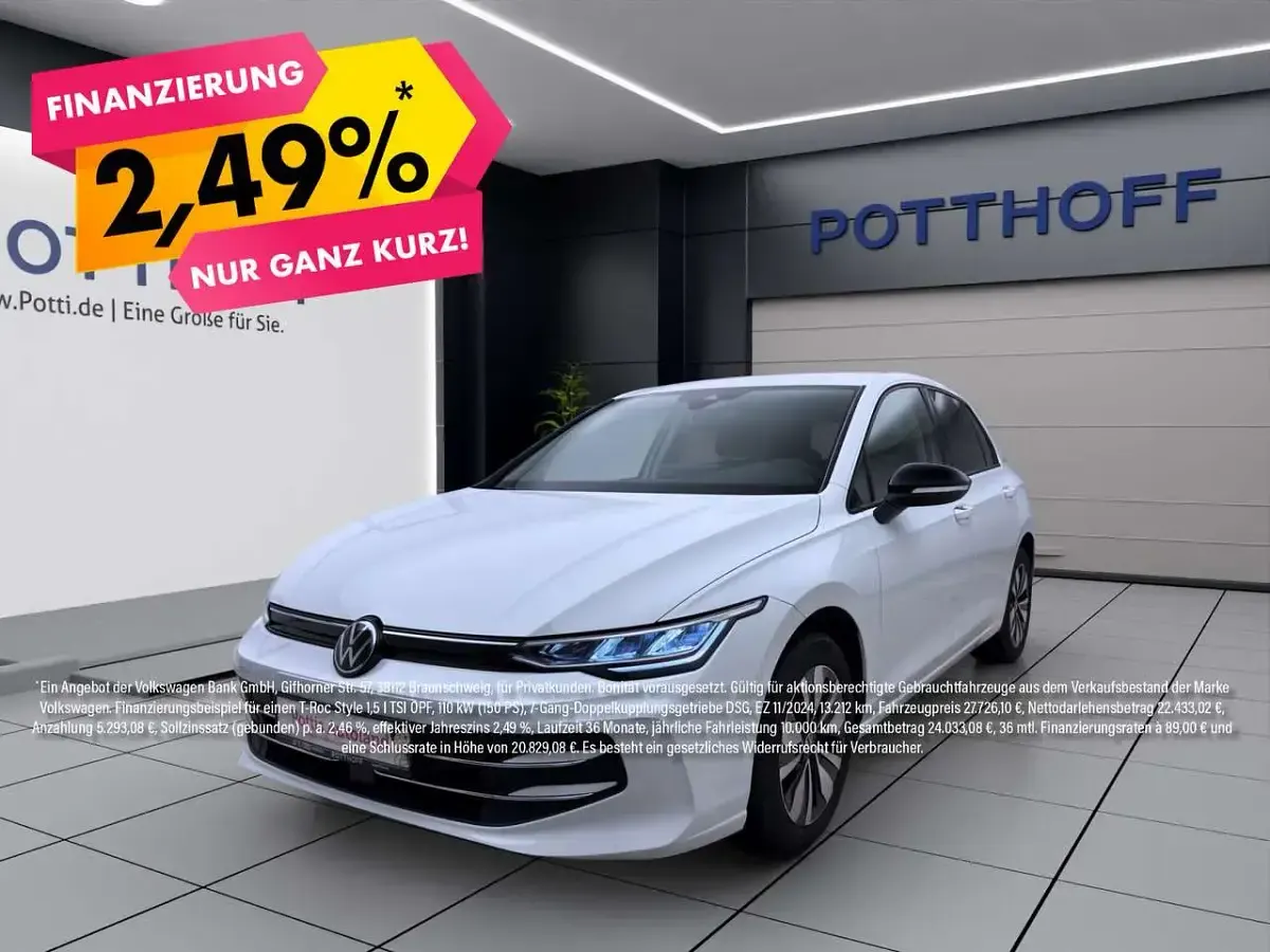 Second-hand VW Golf VIII Goal 116 CP (85 kW) 2024 Berlinǎ