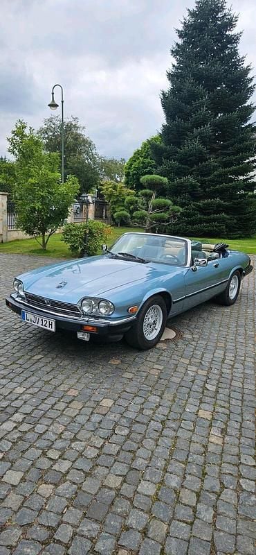 Blau Gebraucht 1990 Jaguar XJS S Cabrio | 29.900 € - Bild 1/4