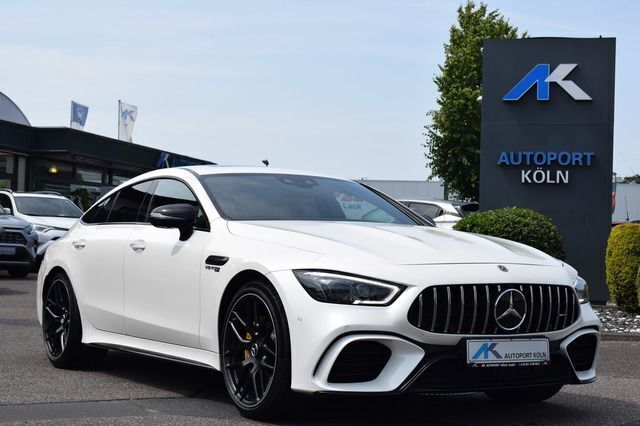 Diamantweiss metalli (metallic) Gebraucht 2019 Mercedes AMG GT 63 AMG Coupé | 79.890 € - Bild 1/4