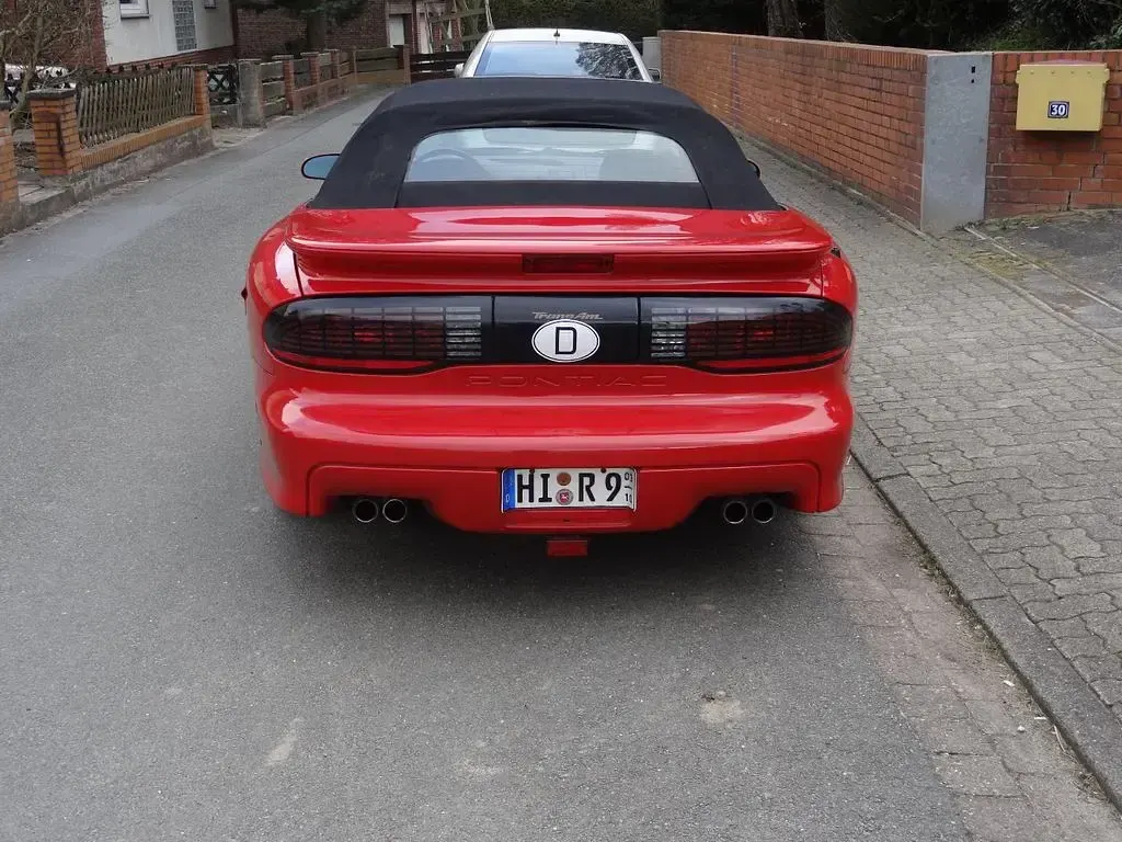 Gebraucht Pontiac Trans Am 280 PS (205 kW) 1995 Rot Cabrio