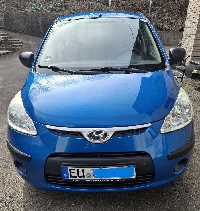Blau Gebraucht 2009 Hyundai i10 Classic Kleinwagen | 1.800 € (Superpreis) - Bild 1/4
