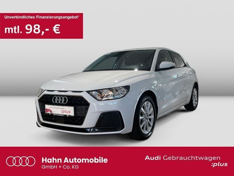 Weiß Gebraucht 2024 Audi A1 Sportback Advanced Plus Kleinwagen | 21.930 € (Guter Preis) - Bild 1/3