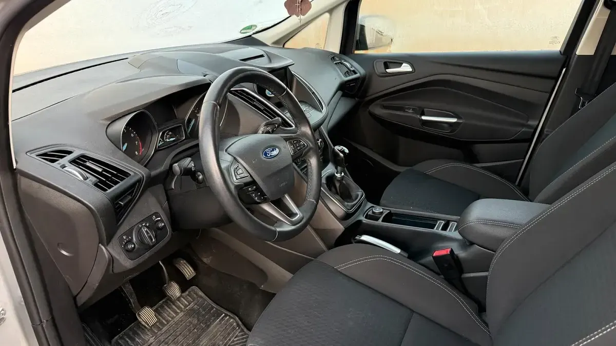 Gebraucht Ford C-MAX 125 PS (91 kW) 2018 Silber Van / Kleinbus