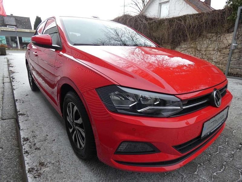 Gebraucht VW Polo Active 90 PS (66 kW) 2021 Rot Kleinwagen