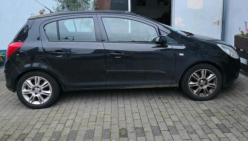 Gebraucht Opel Corsa Edition 80 PS (58 kW) 2007 Schwarz Kleinwagen