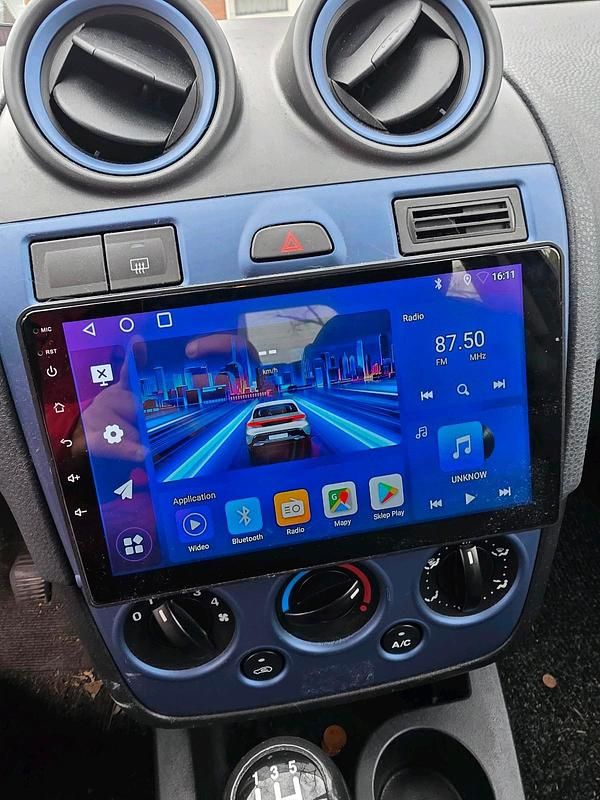 Gebraucht Ford Fiesta 55 PS (40 kW) 2007 Schwarz Kleinwagen