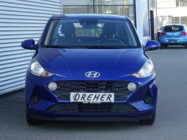 Gebraucht Hyundai i10 Select 67 PS (49 kW) 2021 Intense blue Kleinwagen