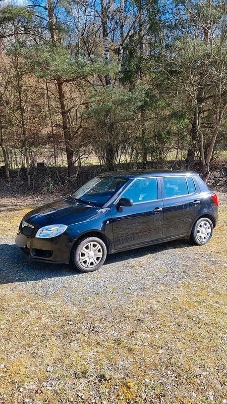 Gebraucht Skoda Fabia 60 PS (44 kW) 2009 Schwarz Kleinwagen