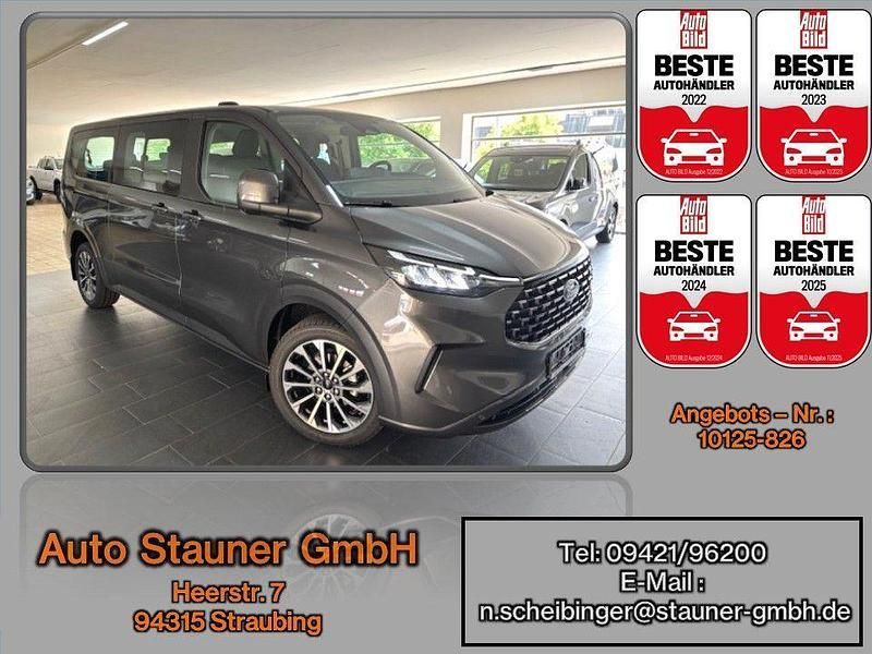 Grau Neu 2025 Ford Tourneo Custom Titanium Van / Kleinbus | 52.980 € (Fairer Preis) - Bild 1/4