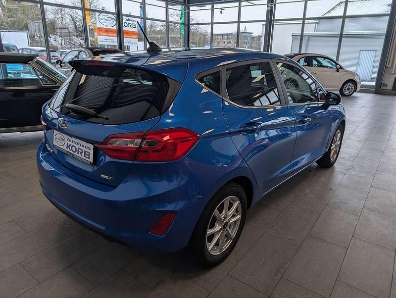 Gebraucht Ford Fiesta Titanium 125 PS (91 kW) 2020 Blau Limousine