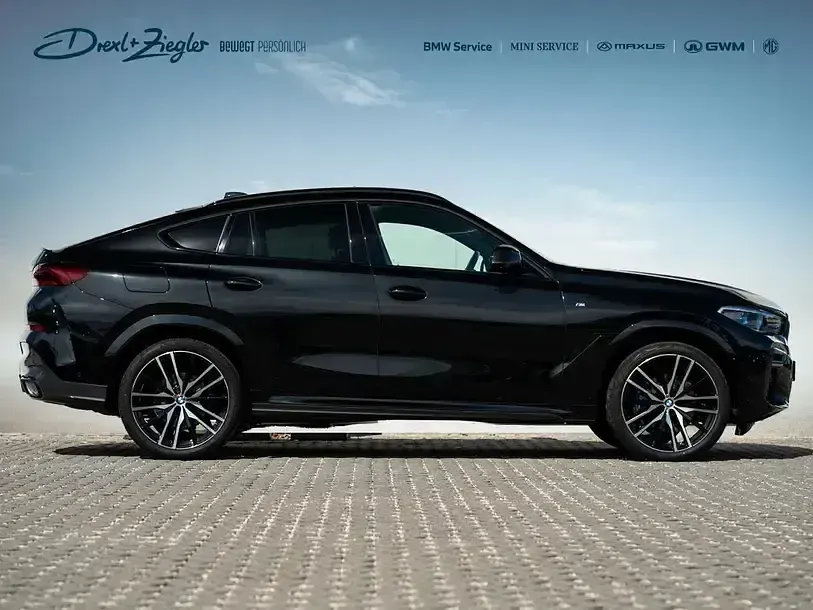 Gebraucht BMW X6 M Sport 333 PS (244 kW) 2022 Saphirschwarzmetallic SUV