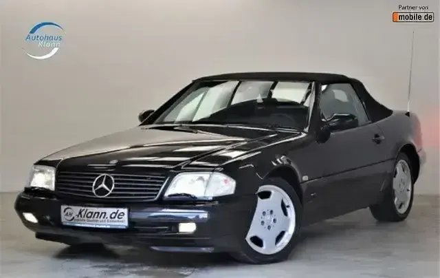 Gebraucht Mercedes SL320 224 PS (164 kW) 2000 Obsidianschwarz Cabrio