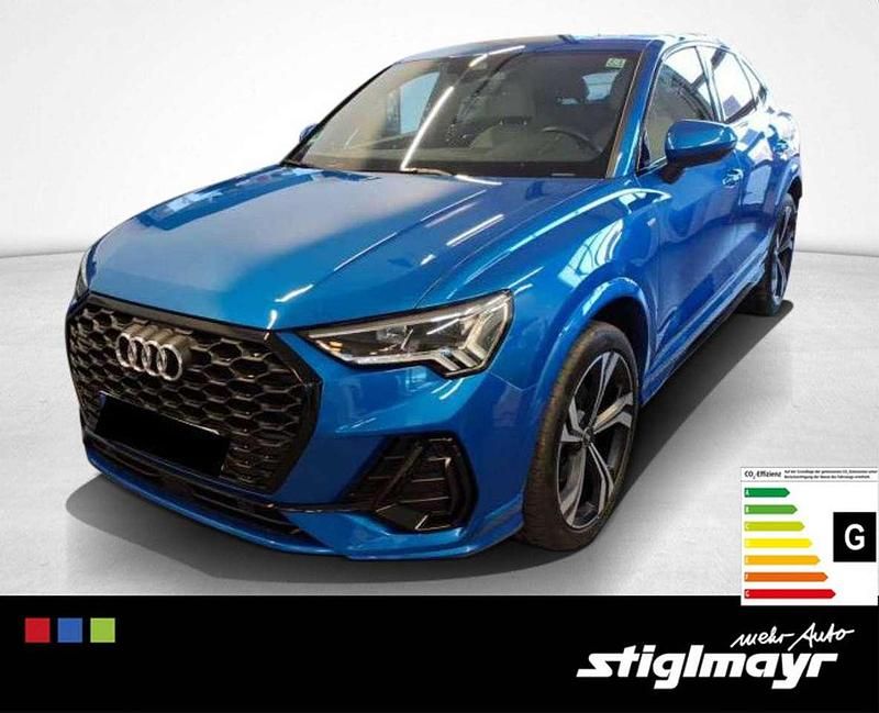 Arablau kristalleffekt Gebraucht 2022 Audi Q3 Sportback S-Line SUV | 41.990 € (Etwas zu teuer) - Bild 1/4