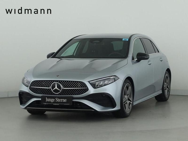 Metalliclack hightechsilber Gebraucht 2024 Mercedes A200 AMG Limousine | 31.250 € (Fairer Preis) - Bild 1/4