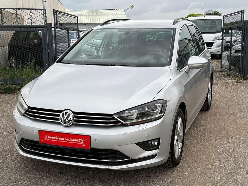 Grau Gebraucht 2016 VW Golf Sportsvan Highline Van / Kleinbus | 11.999 € (Guter Preis) - Bild 1/4