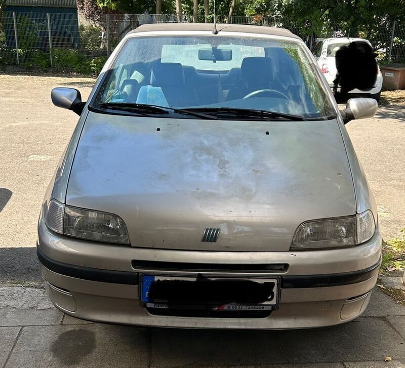 Silber Gebraucht 1999 Fiat Punto Cabriolet Cabrio | 999 € - Bild 1/4