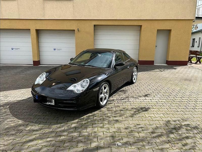 Usata Porsche 996 320 CV (235 kW) 2003 Nero Cabrio