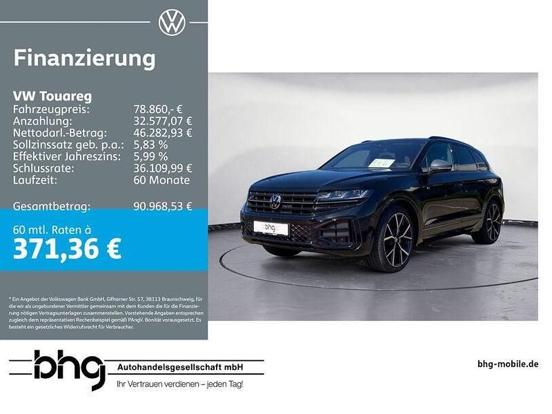 Schwarz Gebraucht 2024 VW Touareg R-line SUV | 78.860 € - Bild 1/4