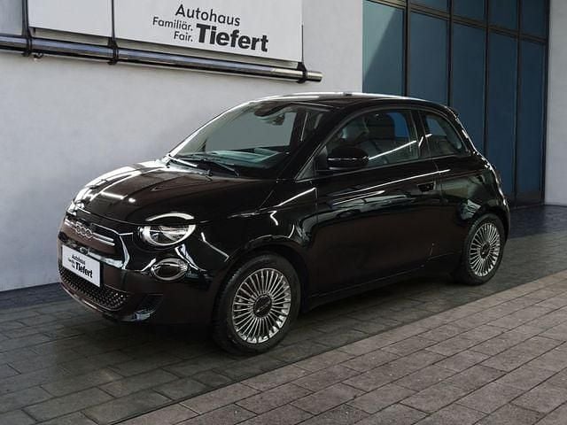Onyx black Gebraucht 2023 Fiat 500e Kleinwagen | 23.888 € (Fairer Preis) - Bild 1/4