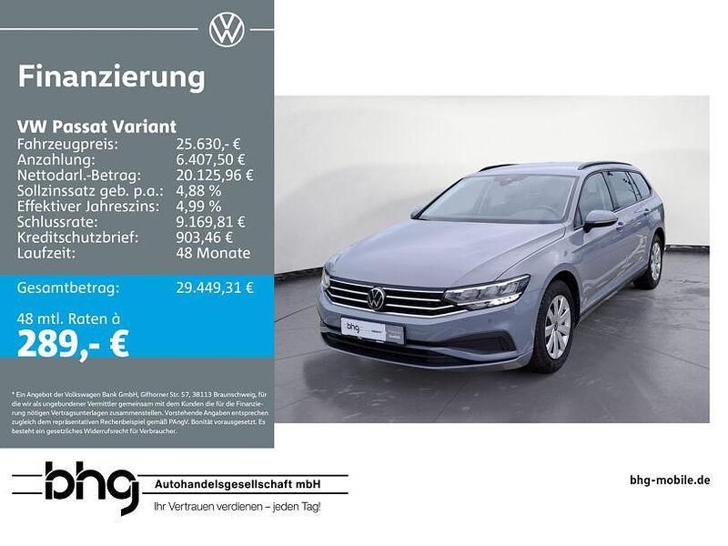 Mondsteingrau Gebraucht 2023 VW Passat Conceptline Kombi | 25.630 € (Fairer Preis) - Bild 1/4