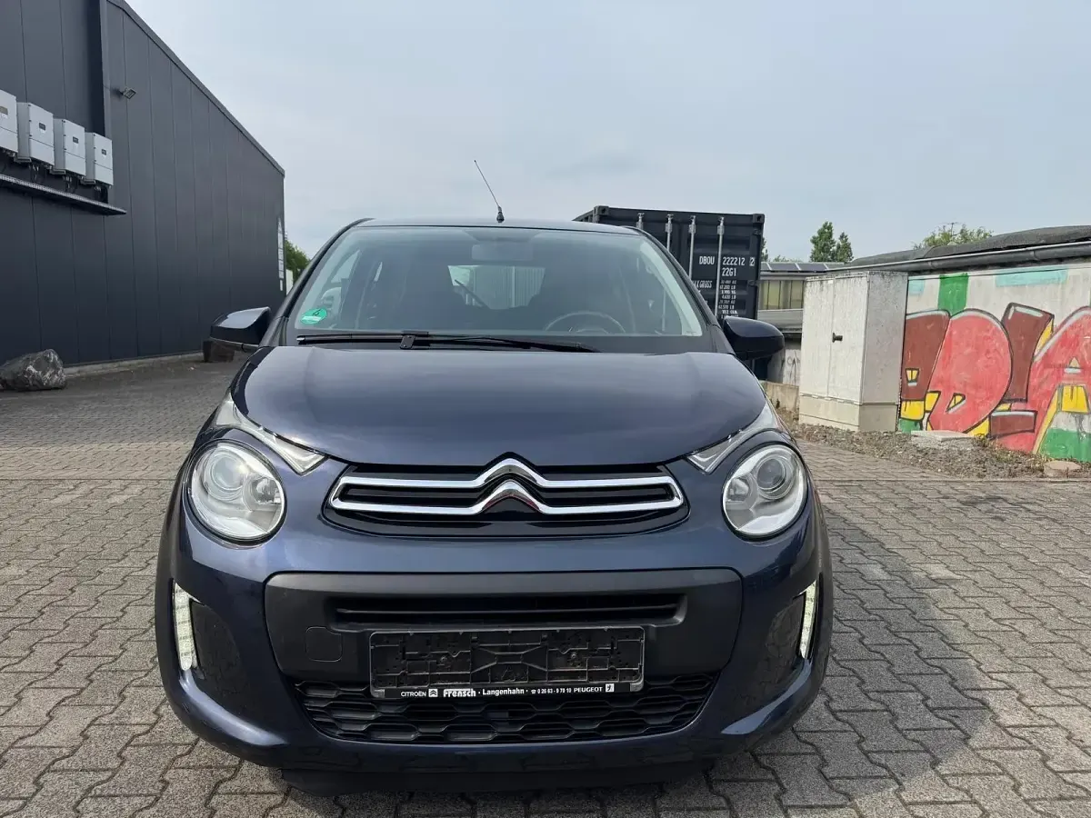Gebraucht Citroën C1 Touch 82 PS (60 kW) 2015 Blau Kleinwagen