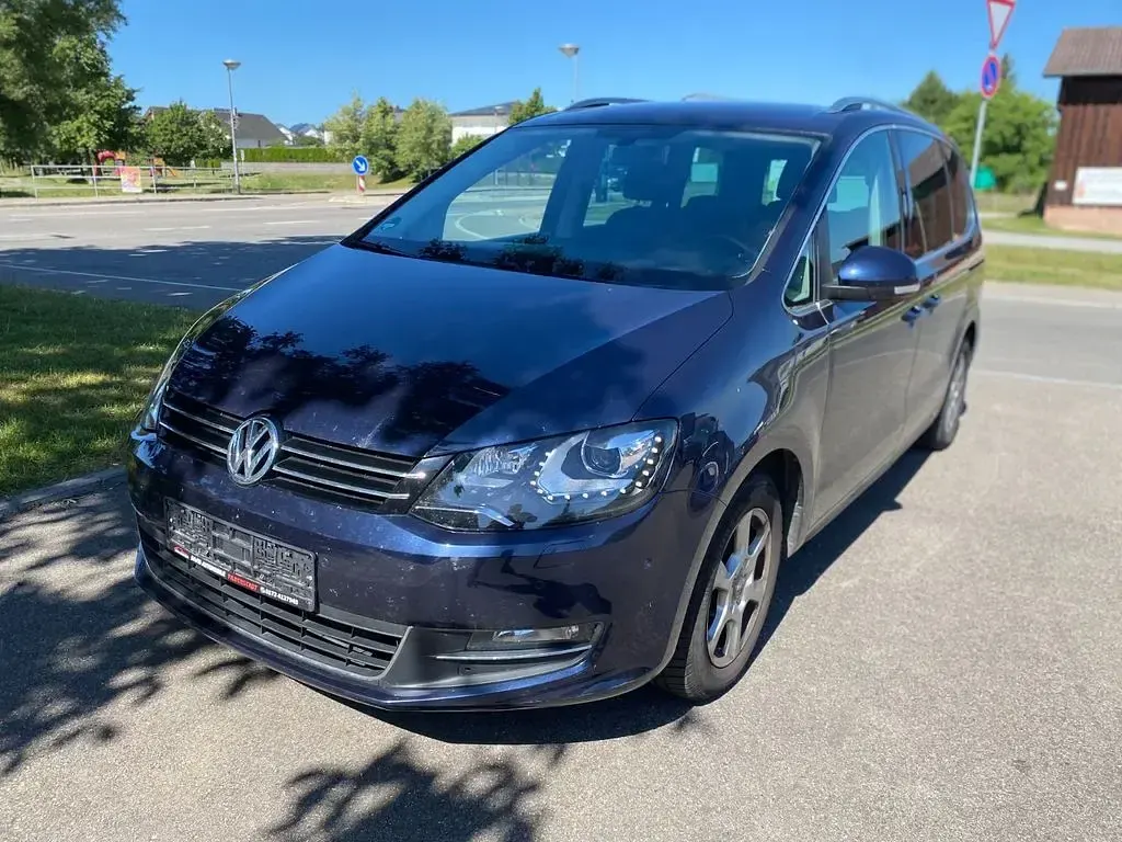 Gebraucht VW Sharan Highline 200 PS (147 kW) 2011 Blau Van / Kleinbus
