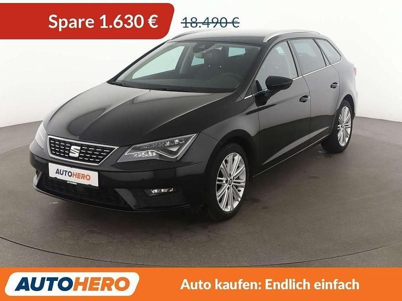 Schwarz Gebraucht 2019 Seat Leon XCELLENCE Kombi | 16.860 € (Fairer Preis) - Bild 1/3