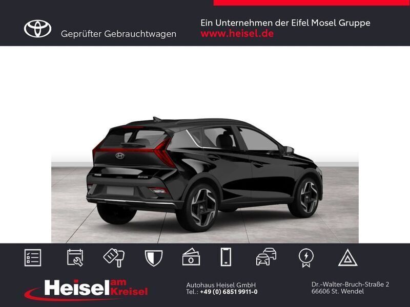Gebraucht Hyundai Bayon Select 101 PS (74 kW) 2024 Schwarz SUV
