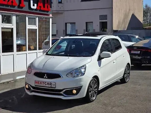 Gebraucht Mitsubishi Space Star Diamant Edition 80 PS (58 kW) 2017 Weiß Kleinwagen